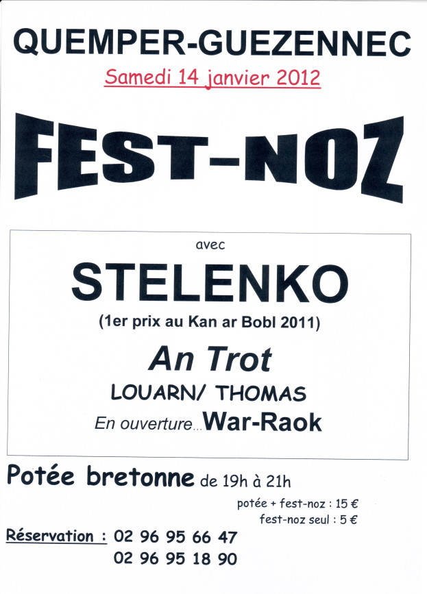 affiche fest noz